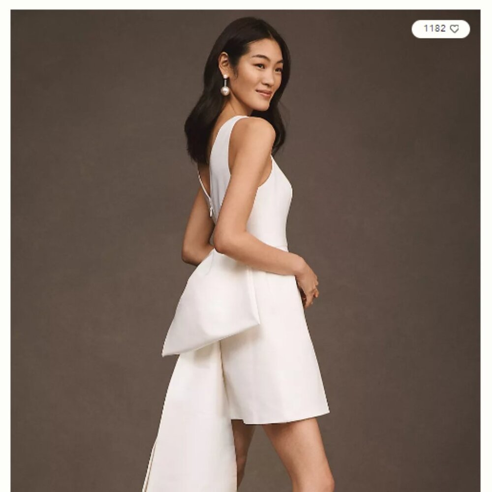 Sachin & Babi Gwyneth Mini Bow Dress